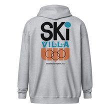 Load image into Gallery viewer, Ski Villa Orange County Uni-Sex Zippered Hoodie