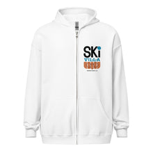 Load image into Gallery viewer, Ski Villa Orange County Uni-Sex Zippered Hoodie