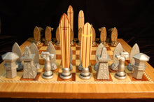 Load image into Gallery viewer, Surfers' Chess Set "Surf City Edition" by Dave C Reynolds