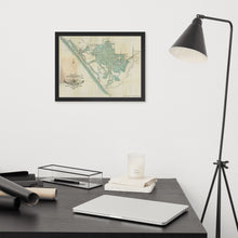 Load image into Gallery viewer, 1910 Bolsa Chica Gun Club Framed Map