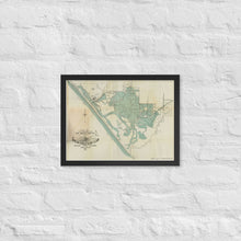 Load image into Gallery viewer, 1910 Bolsa Chica Gun Club Framed Map