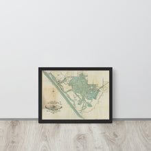 Load image into Gallery viewer, 1910 Bolsa Chica Gun Club Framed Map