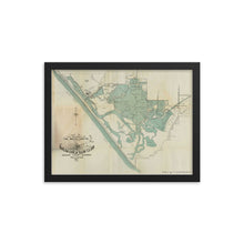 Load image into Gallery viewer, 1910 Bolsa Chica Gun Club Framed Map