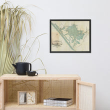 Load image into Gallery viewer, 1910 Bolsa Chica Gun Club Framed Map