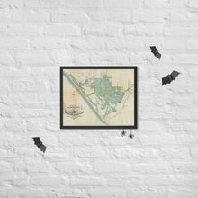 Load image into Gallery viewer, 1910 Bolsa Chica Gun Club Framed Map