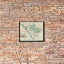 Load image into Gallery viewer, 1910 Bolsa Chica Gun Club Framed Map