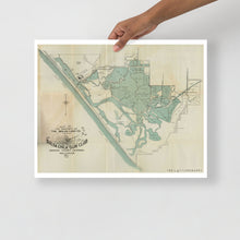 Load image into Gallery viewer, 1910 Bolsa Chica Gun Club Map Poster