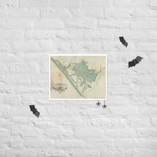 Load image into Gallery viewer, 1910 Bolsa Chica Gun Club Map Poster