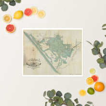 Load image into Gallery viewer, 1910 Bolsa Chica Gun Club Map Poster