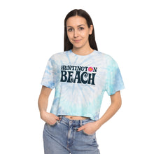 Load image into Gallery viewer, Huntington Beach Groove Women's Tie-Dye Crop Tee