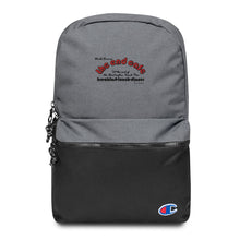 Load image into Gallery viewer, The End Cafe Embroidered Champion Backpack