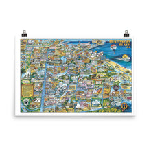 Load image into Gallery viewer, Totally 80's Huntington Beach Map