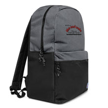 Load image into Gallery viewer, The End Cafe Embroidered Champion Backpack