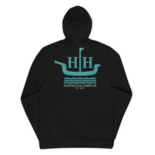 Load image into Gallery viewer, Huntington Harbour Unisex Zippered Hoodie