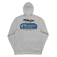 Load image into Gallery viewer, Meadowlark Airport Huntington Beach Zippered Unisex Hoodie