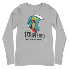 Load image into Gallery viewer, Strips and Cheese HB Surfer Unisex Long Sleeve Tee