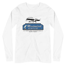Load image into Gallery viewer, Meadowlark Airport Huntington Beach Unisex Long Sleeve Tee