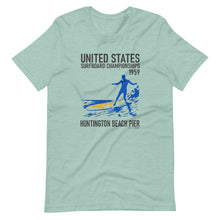 Load image into Gallery viewer, 1959 United States Surfboard Championships Short-Sleeve Unisex T-Shirt