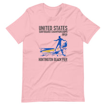 Load image into Gallery viewer, 1959 United States Surfboard Championships Short-Sleeve Unisex T-Shirt
