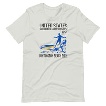 Load image into Gallery viewer, 1959 United States Surfboard Championships Short-Sleeve Unisex T-Shirt
