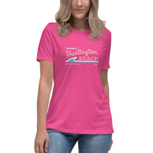 Load image into Gallery viewer, Welcome to Huntington Beach Mother's Day 2023 Women's Relaxed T-Shirt