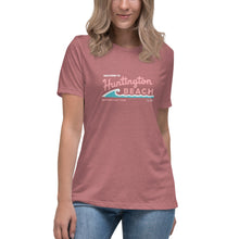 Load image into Gallery viewer, Welcome to Huntington Beach Mother's Day 2023 Women's Relaxed T-Shirt