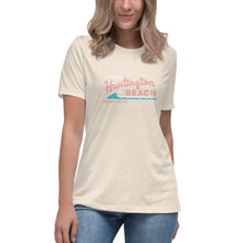 Load image into Gallery viewer, Welcome to Huntington Beach Mother's Day 2023 Women's Relaxed T-Shirt