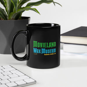 Movieland Wax Museum Black Glossy Coffee Mug