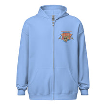 Load image into Gallery viewer, Oceanview Arcade Huntington Beach Pier Rat Zippered Hoodie
