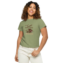 Load image into Gallery viewer, Buffalo Ranch Newport Beach Women’s High-Waisted T-shirt
