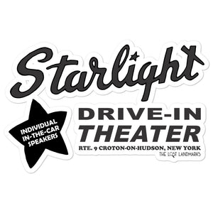 Starlight Drive-in Theater New York Sticker