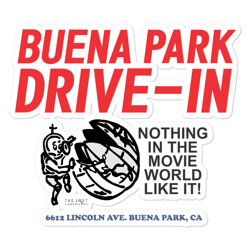 Buena Park Drive-In Sticker