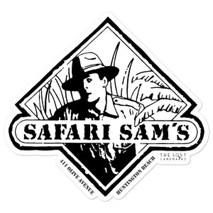 Safari Sam's Huntington Beach Sticker