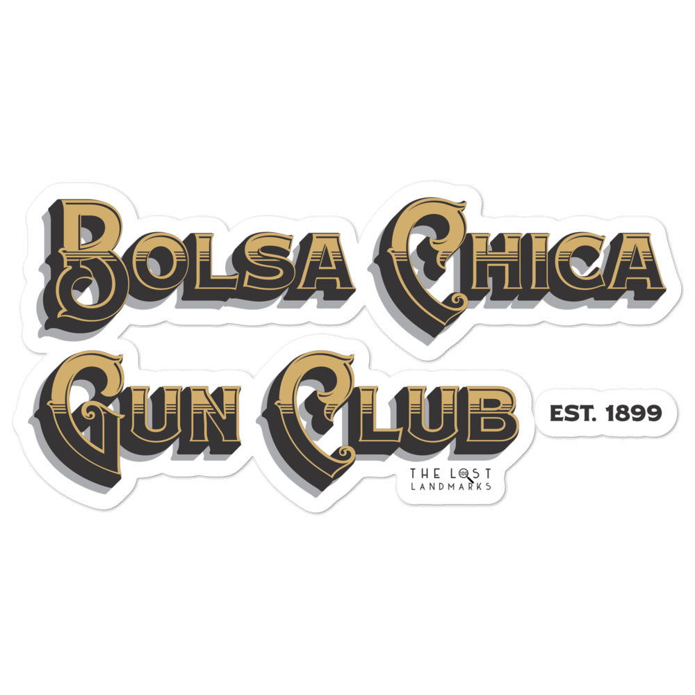 Bolsa Chica Gun Club Sticker