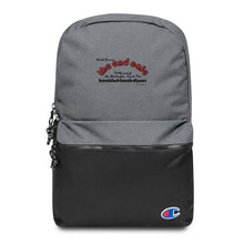 Load image into Gallery viewer, The End Cafe Embroidered Champion Backpack
