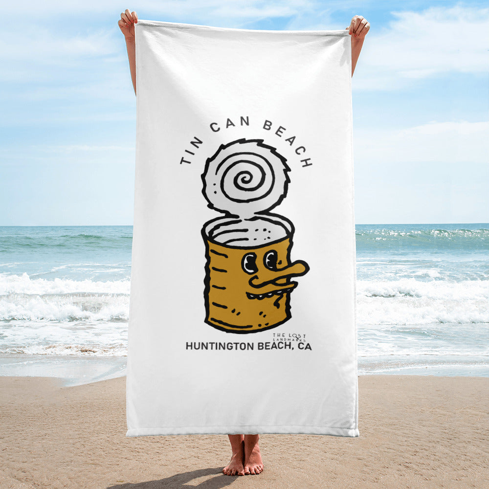 Tin Can Beach Towel