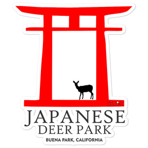 Japanese Deer Park Bubble-free stickers