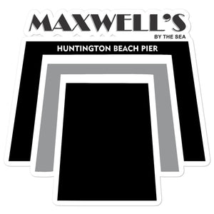 Maxwell's by the Sea Sticker