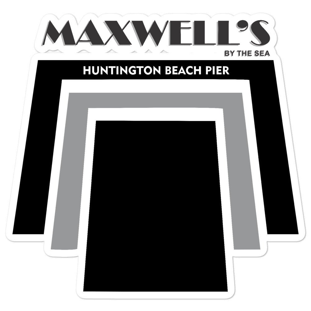 Maxwell's by the Sea Sticker