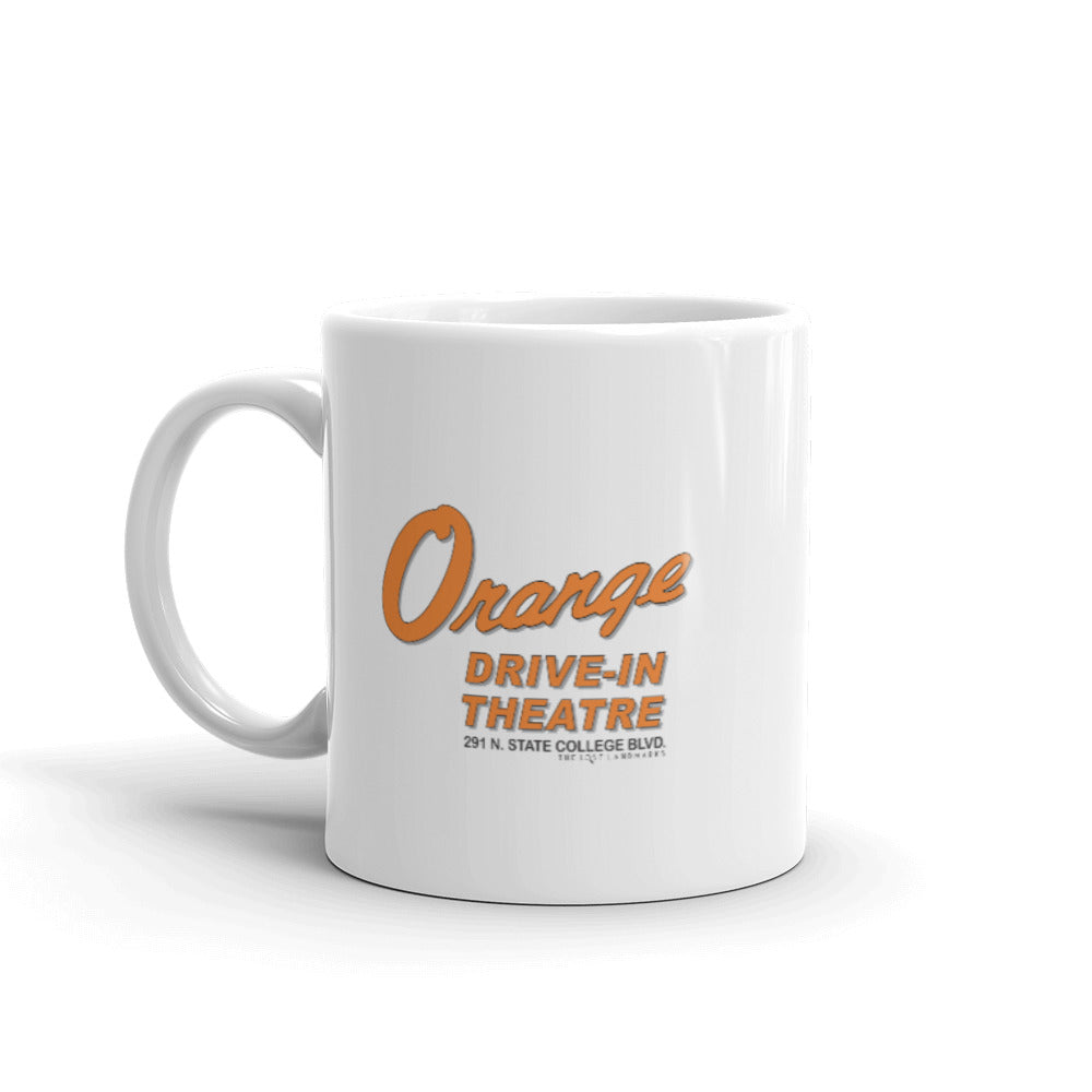 Orange Drive-In Coffe Mug