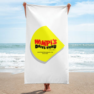 Wimpi's Drive-Thru Beach Towel