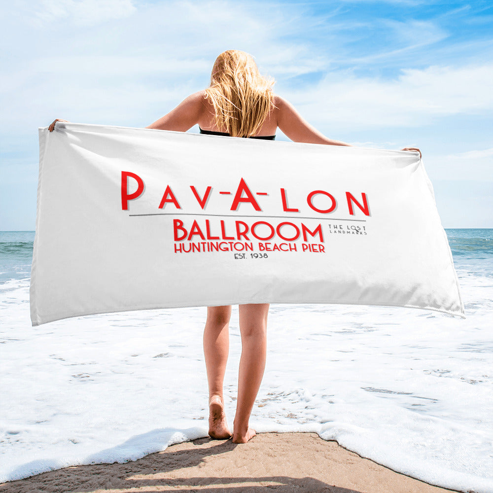 Pav-A-lon Ballroom Beach Towel