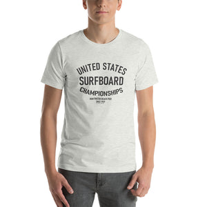 United States Surfboard Championships Super Soft Short-Sleeve Unisex T-Shirt
