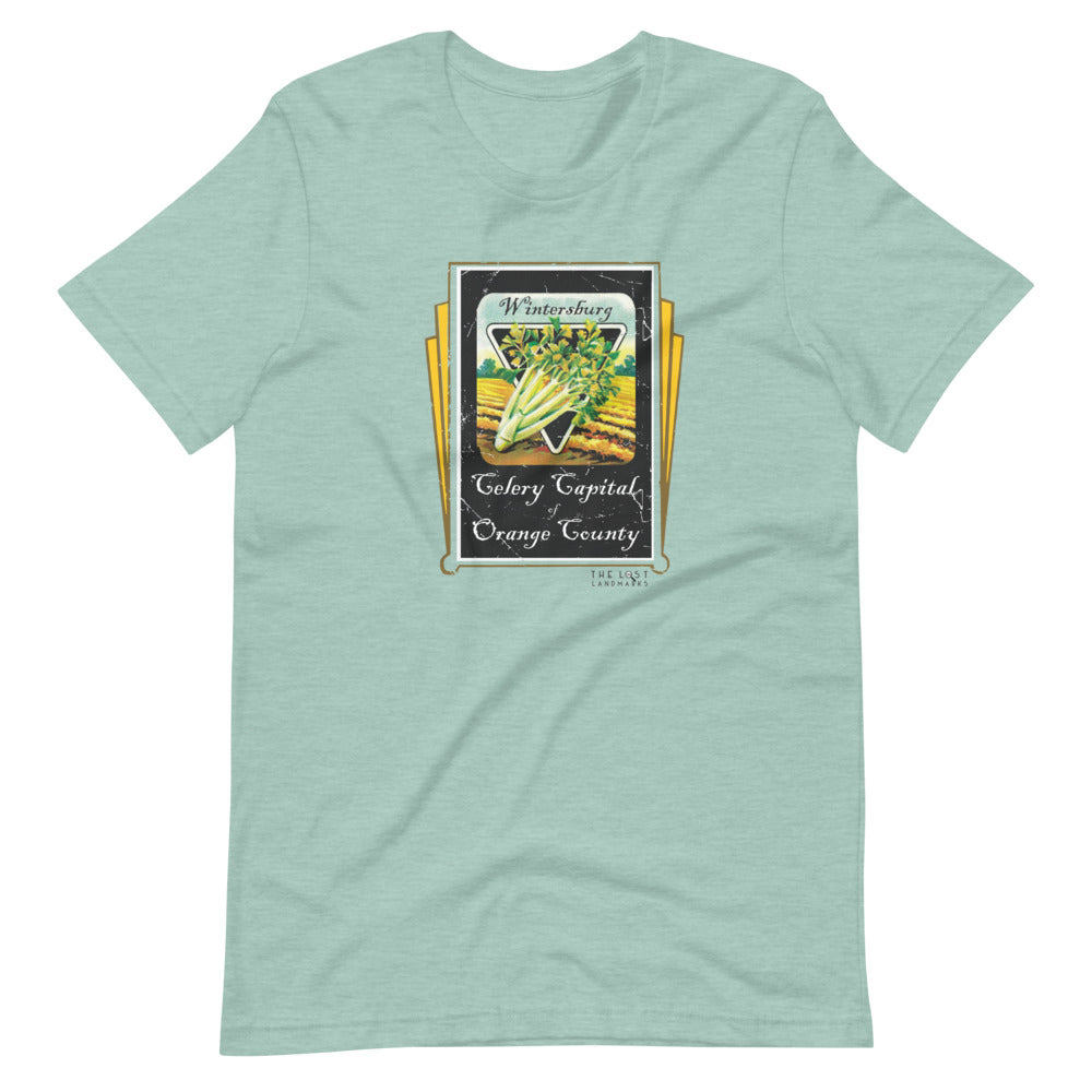 Wintersburg Celery Capital of Orange County Super Soft Short-Sleeve Unisex T-Shirt