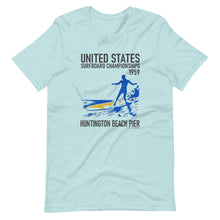 Load image into Gallery viewer, 1959 United States Surfboard Championships Short-Sleeve Unisex T-Shirt
