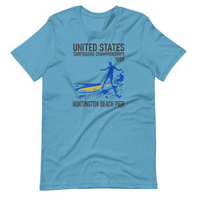 Load image into Gallery viewer, 1959 United States Surfboard Championships Short-Sleeve Unisex T-Shirt
