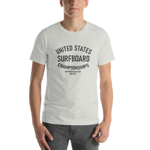 United States Surfboard Championships Super Soft Short-Sleeve Unisex T-Shirt