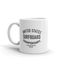 Load image into Gallery viewer, Untied States Surfboard Championships 1959 Coffee Mug
