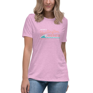 Welcome to Huntington Beach Mother's Day 2023 Women's Relaxed T-Shirt