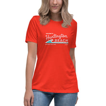 Load image into Gallery viewer, Welcome to Huntington Beach Mother&#39;s Day 2023 Women&#39;s Relaxed T-Shirt
